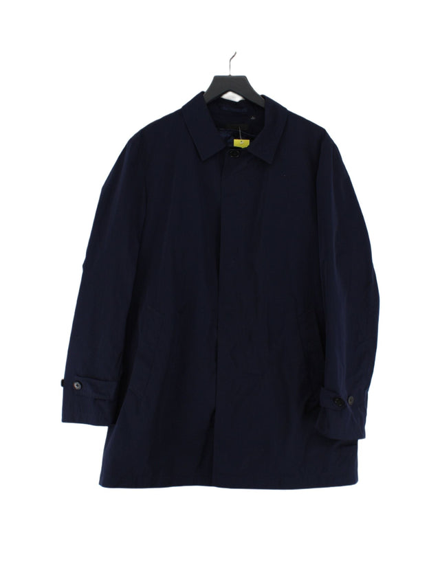 Uniqlo Men's Jacket L Blue 100% Polyester