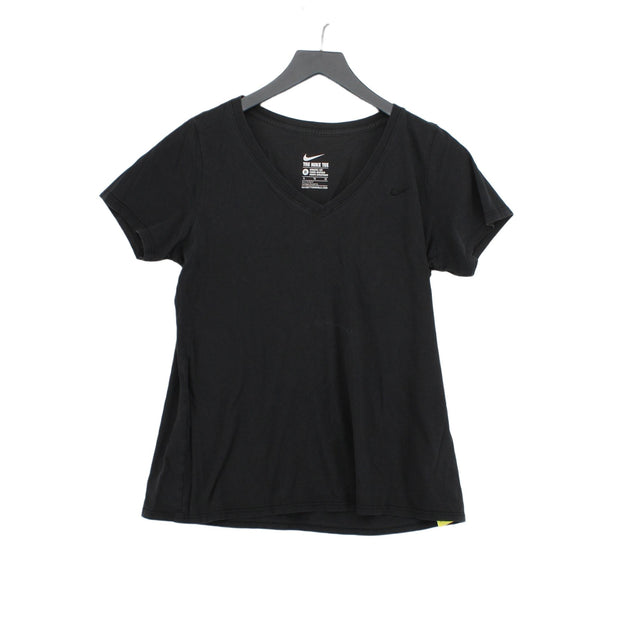 Nike Women's T-Shirt XL Black 100% Cotton