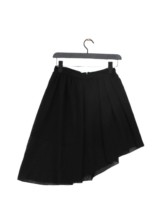 New Look Women's Mini Skirt UK 8 Black 100% Polyester