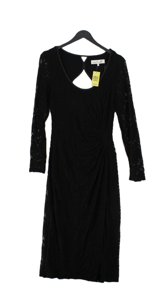 Damsel In A Dress Women's Midi Dress UK 12 Black 100% Other