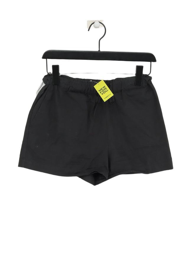 Hermes Paris Women's Shorts UK 6 Black Cotton with Polyester