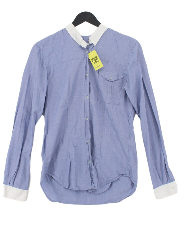Golden Goose Women's Shirt M Blue 100% Cotton