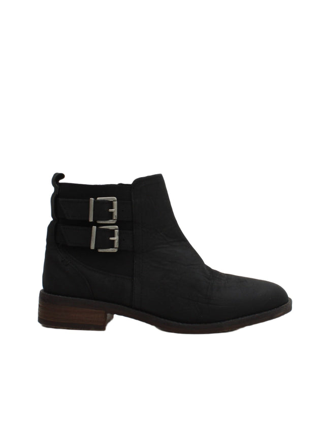 FatFace Women's Boots UK 7 Black 100% Other