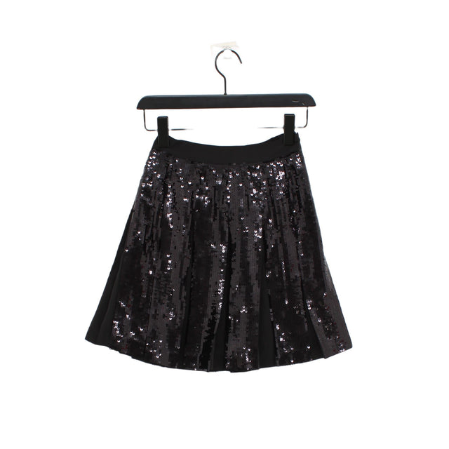 French Connection Women's Mini Skirt UK 6 Black 100% Polyester