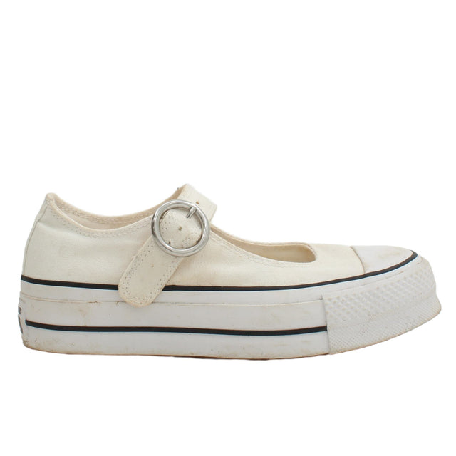 Converse Women's Trainers UK 4 White 100% Other