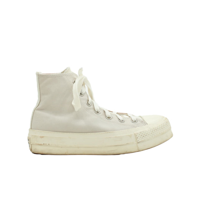 Converse Women's Trainers UK 5 Cream 100% Other