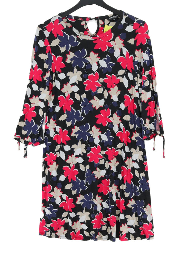 Debenhams Women's Midi Dress UK 10 Multi Viscose with Elastane