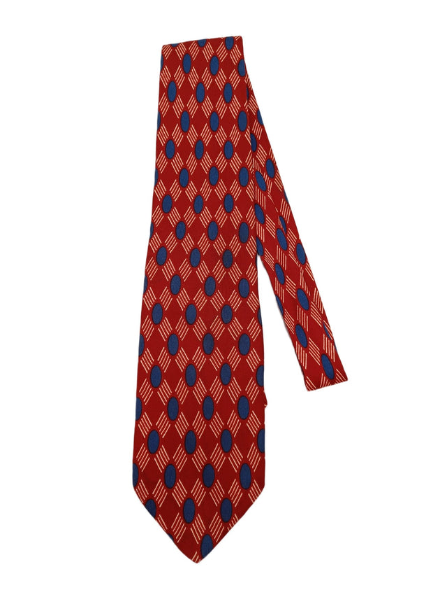 Liberty Men's Tie Red 100% Silk