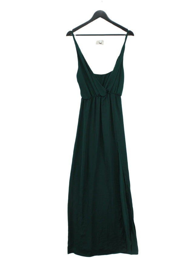 Blue Life Women's Maxi Dress S Green 100% Polyester