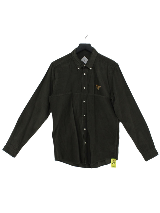 Barbour Men's Shirt Chest: 38 in Green 100% Cotton