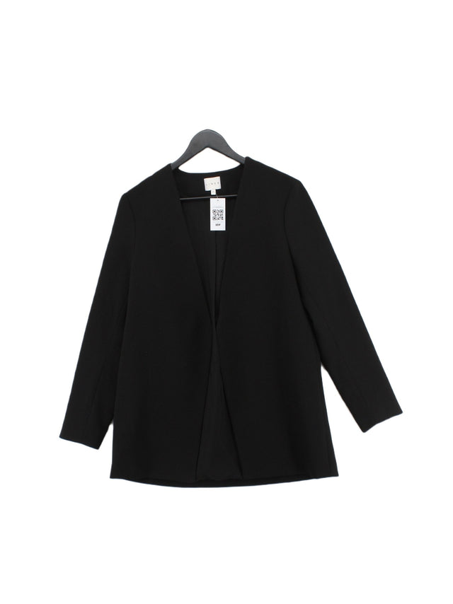 Linea Women's Blazer UK 12 Black Polyester with Elastane