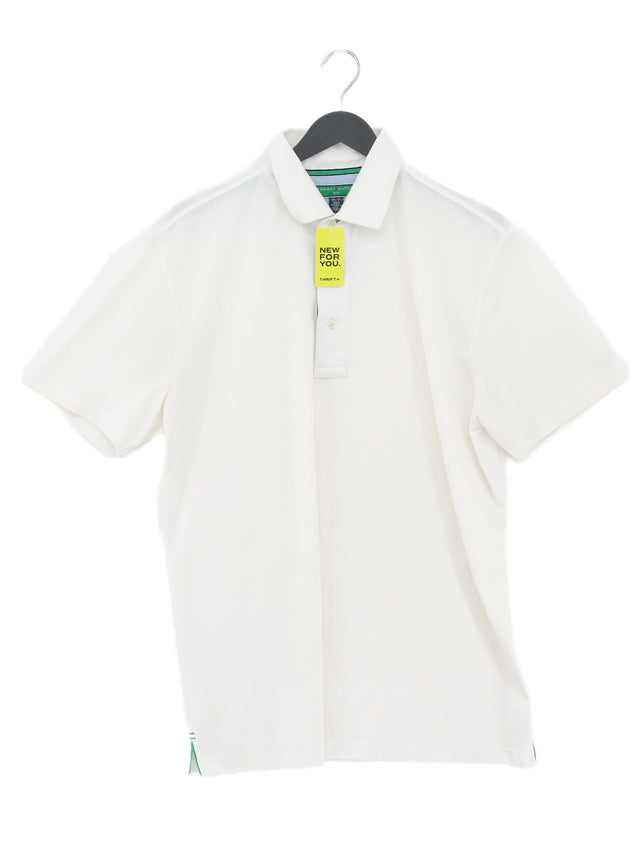 Tommy Hilfiger Men's Polo L White 100% Other