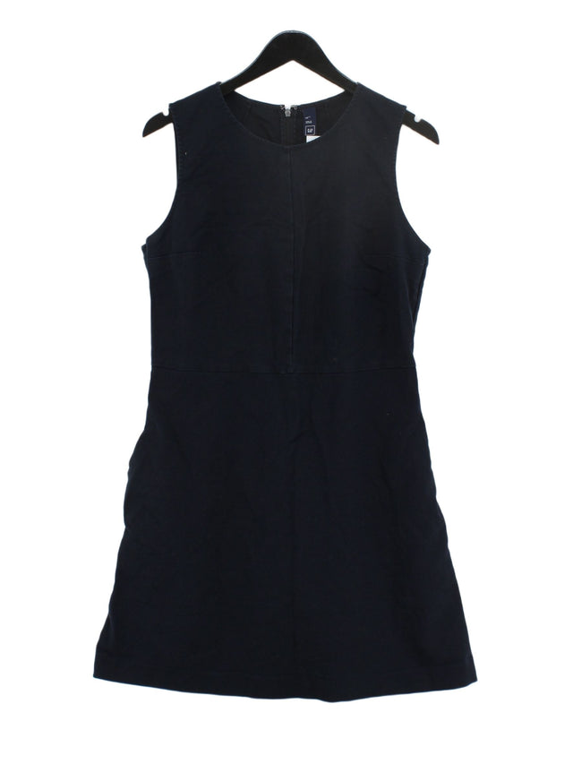 Gap Women's Midi Dress UK 14 Blue Cotton with Spandex