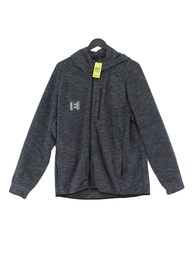 Uniqlo Women's Hoodie XL Grey Polyester with Cotton