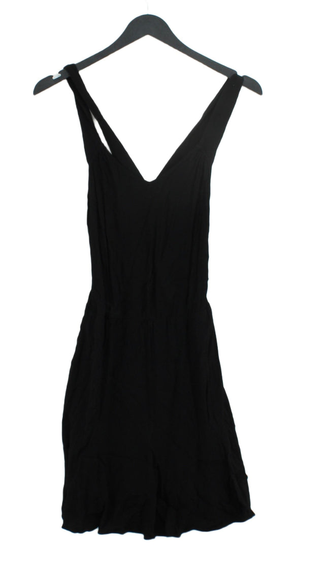 Idano Women's Mini Dress UK 4 Black 100% Viscose