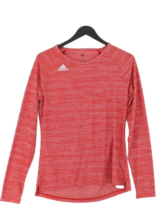 Adidas Women's T-Shirt S Red 100% Other