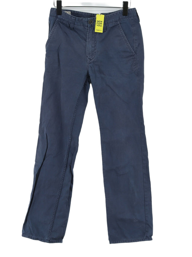 Timberland Men's Trousers W 30 in Blue 100% Cotton