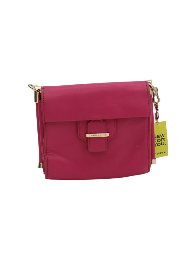 Charles & Keith Women's Bag Pink 100% Other