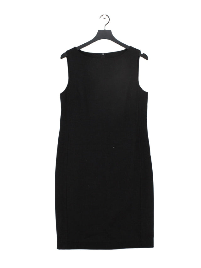 Max Mara Women's Midi Dress M Black 100% Other