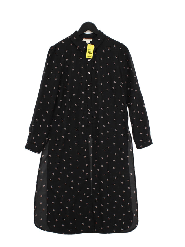 Monsoon Women's Midi Dress UK 12 Black 100% Other
