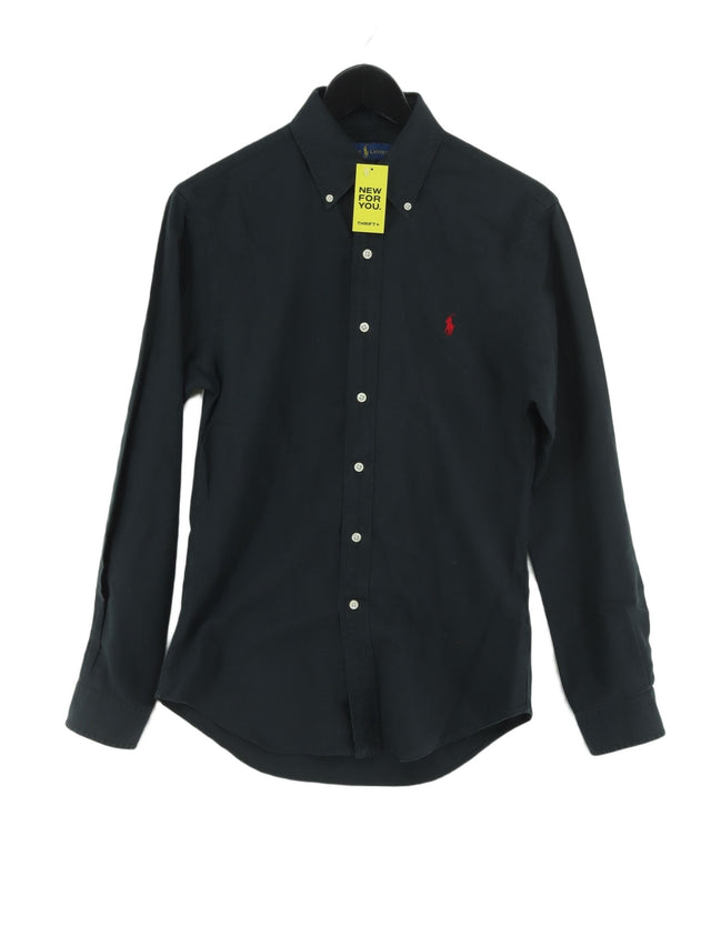 Ralph Lauren Men's Shirt S Black 100% Cotton