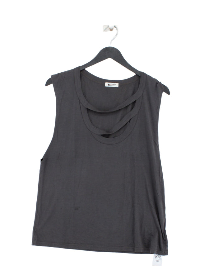 LAmade Women's Top XS Grey Cotton with Other