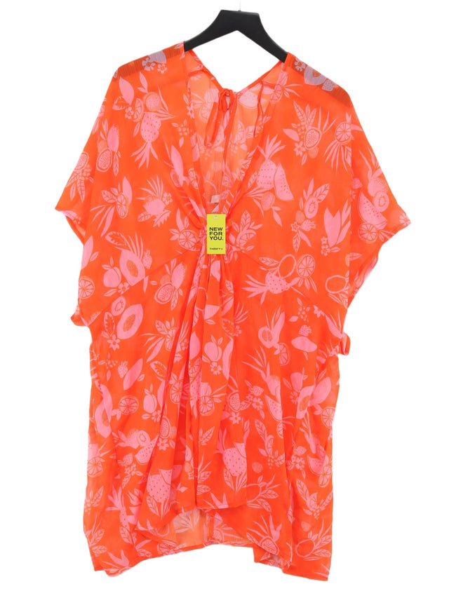 Accessorize Women's Coat XXL Orange 100% Polyester