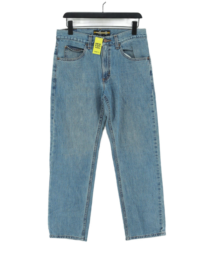 Vintage Lee Men's Jeans W 32 in; L 30 in Blue 100% Cotton