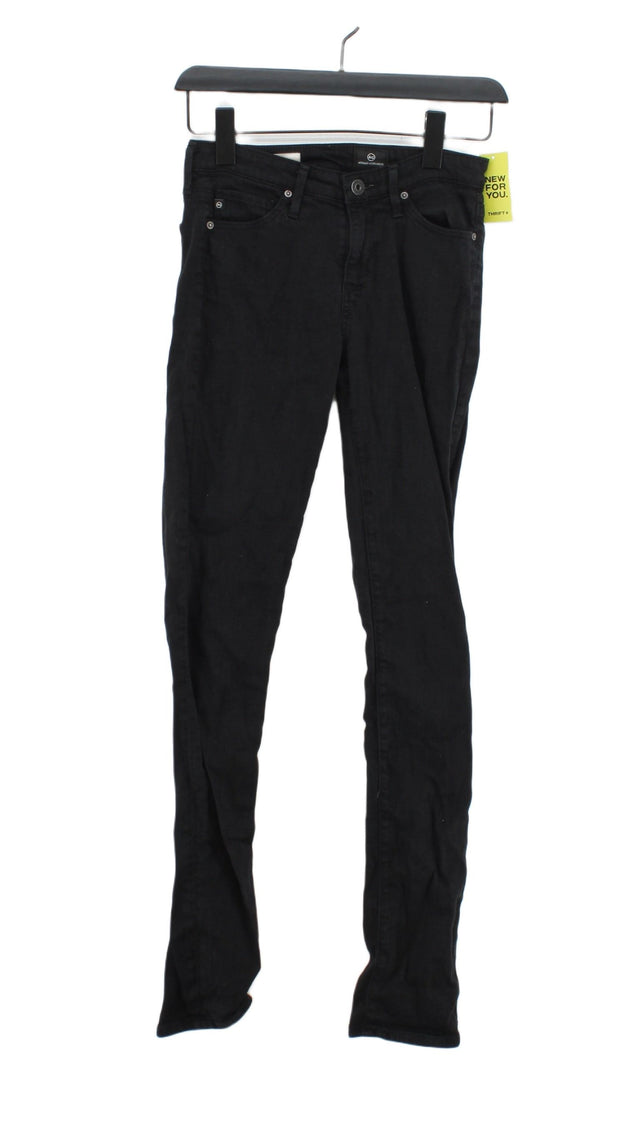 AG Adriano Goldschmied Women's Jeans W 24 in Black 100% Cotton