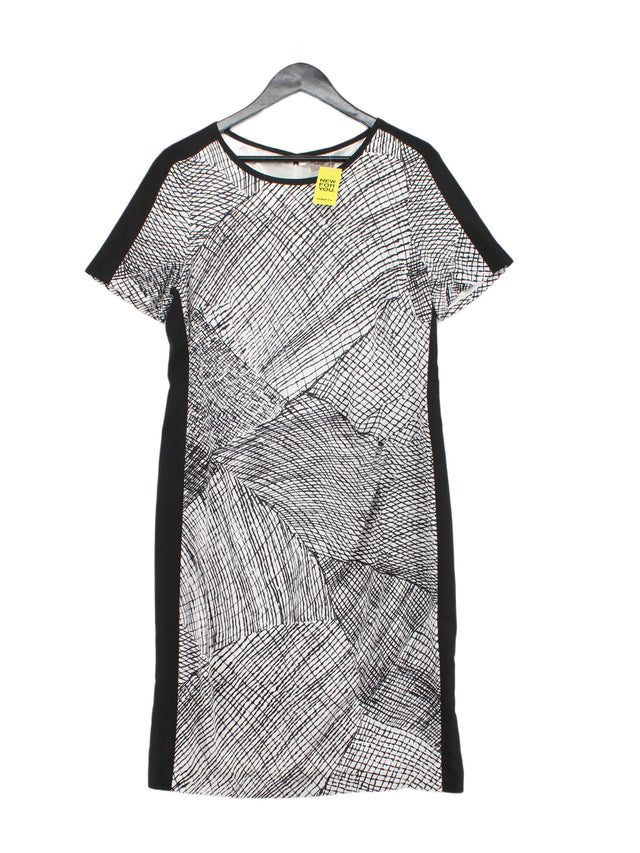 Planet Women's Midi Dress UK 14 Black 100% Polyester