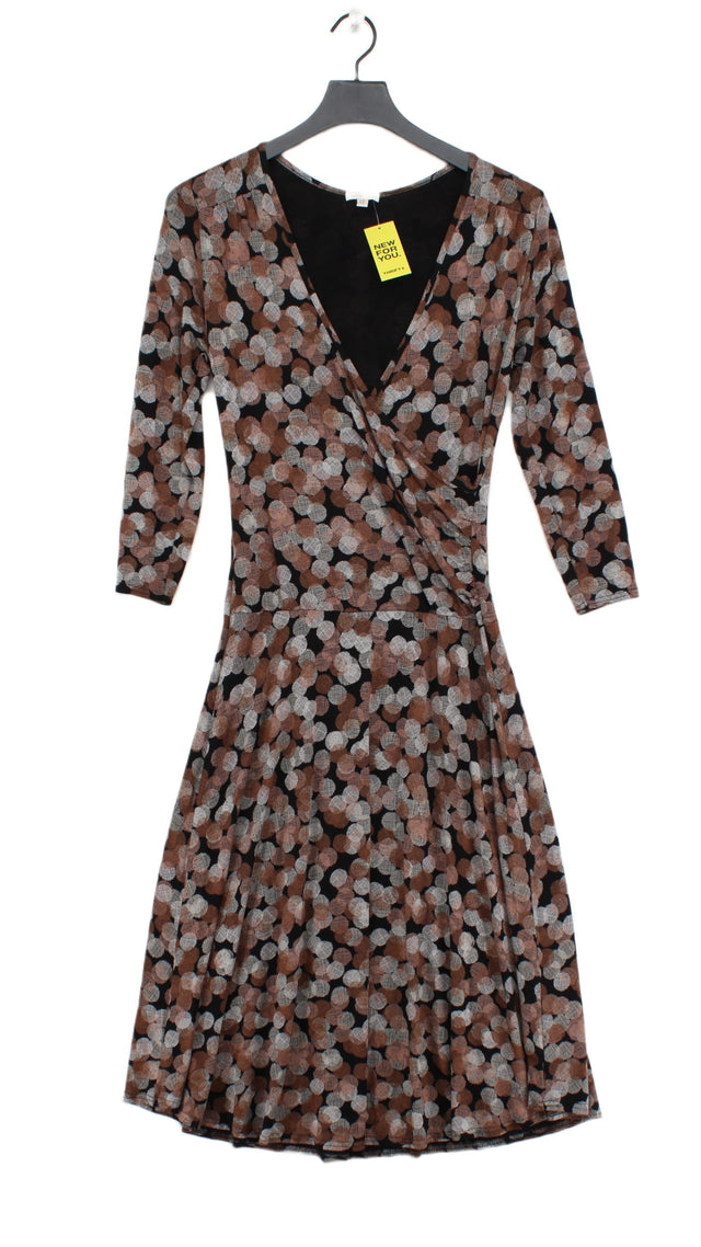 Phase Eight Women's Maxi Dress UK 12 Brown Viscose with Elastane