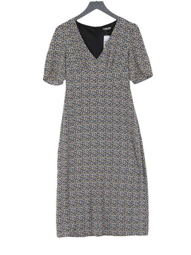 Fashion Union Women's Maxi Dress UK 10 Multi 100% Polyester