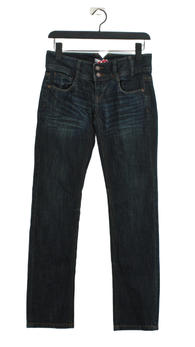 Lee Cooper Women's Jeans UK 10 Blue Cotton with Elastane