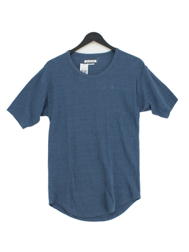 Isabel Marant Women's T-Shirt M Blue 100% Linen
