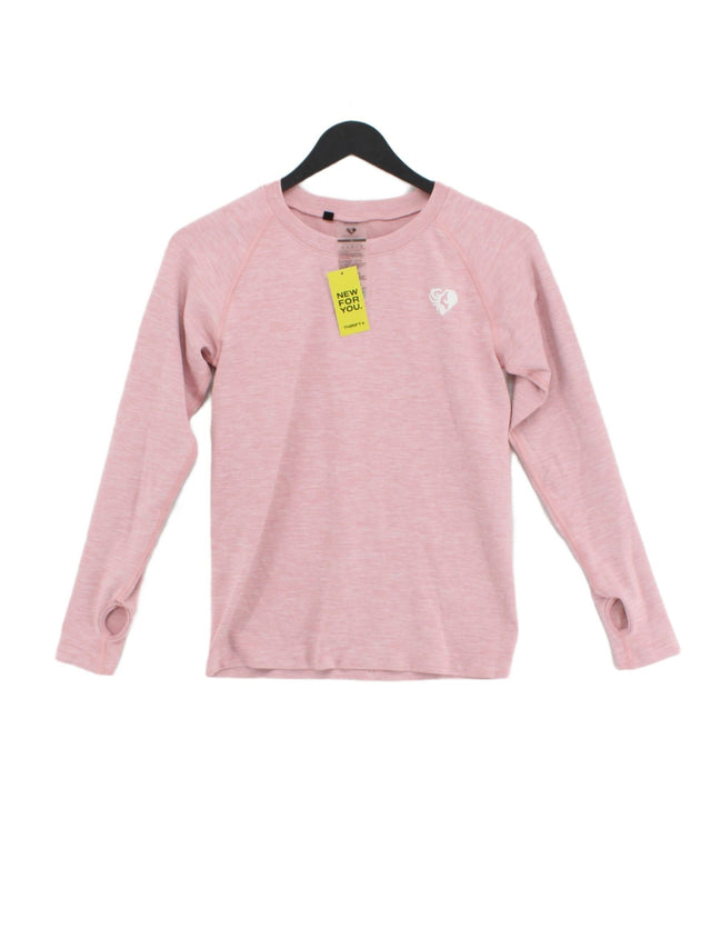Women's Best Women's T-Shirt M Pink Polyester with Elastane, Nylon