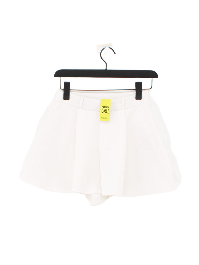 Quiz Women's Shorts S White Polyester with Elastane