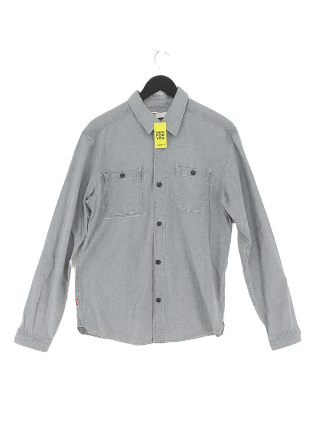 Levi’s Men's Shirt M Grey 100% Cotton