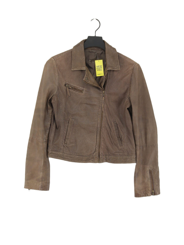 IKKS Women's Jacket L Brown 100% Polyester