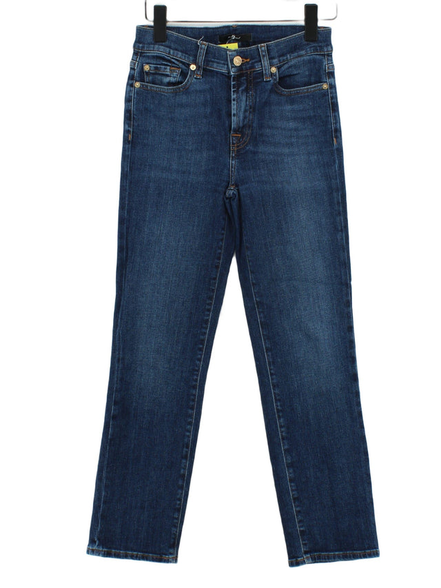 For All Mankind Women's Jeans W 26 in Blue 100% Cotton