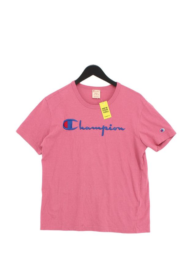 Champion Women's T-Shirt S Pink 100% Other