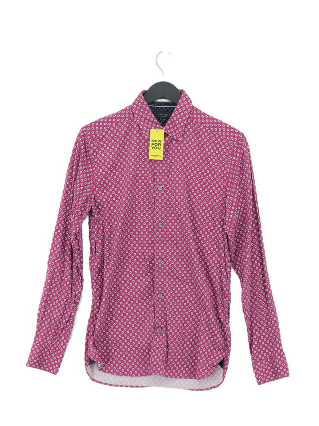 Ted Baker Men's Shirt Chest: 36 in Multi Cotton with Elastane