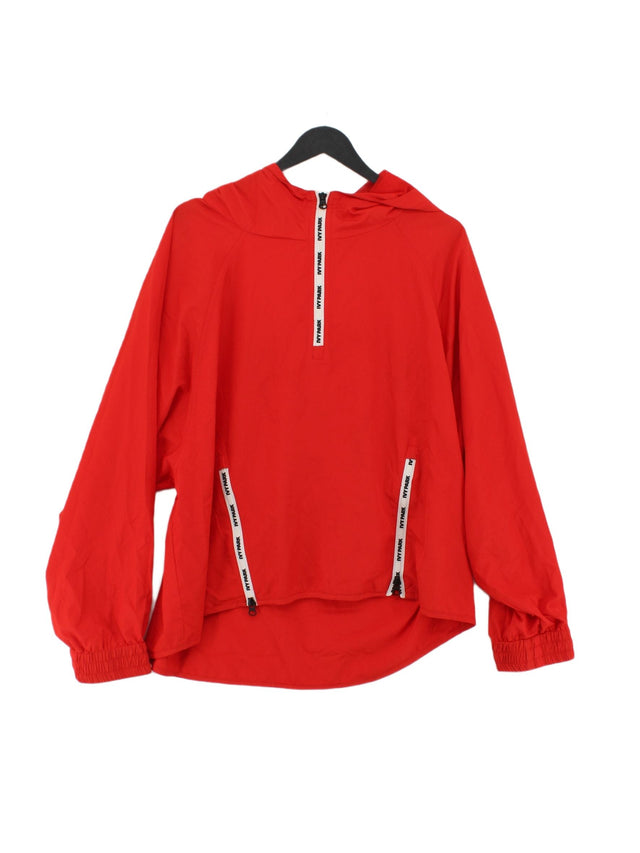 Ivy Park Women's Hoodie M Red 100% Polyester