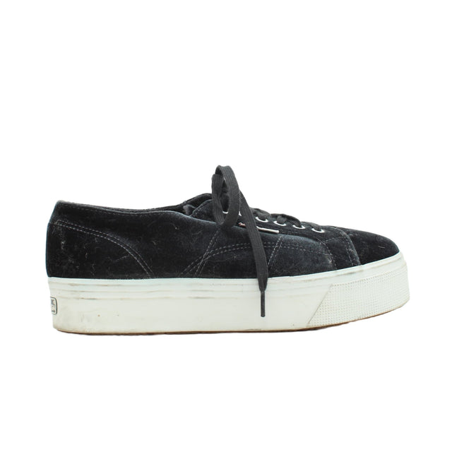 Superga Women's Trainers UK 7 Blue 100% Other