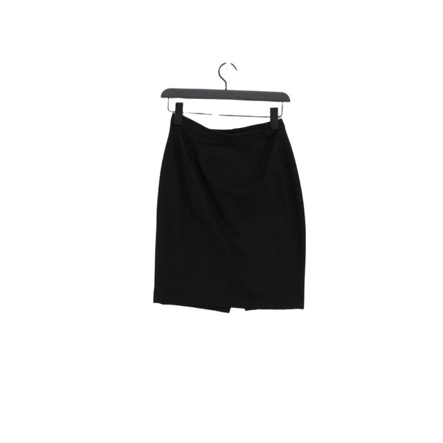 United Colors Of Benetton Women's Midi Skirt UK 14 Black Other with Viscose