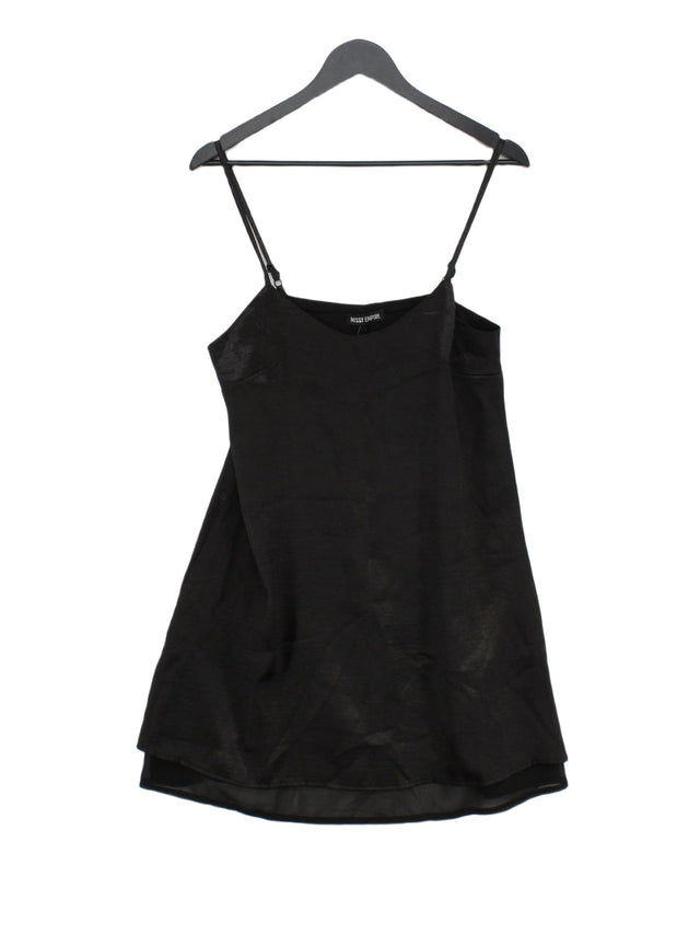 Missy Empire Women's Midi Dress M Black 100% Polyester