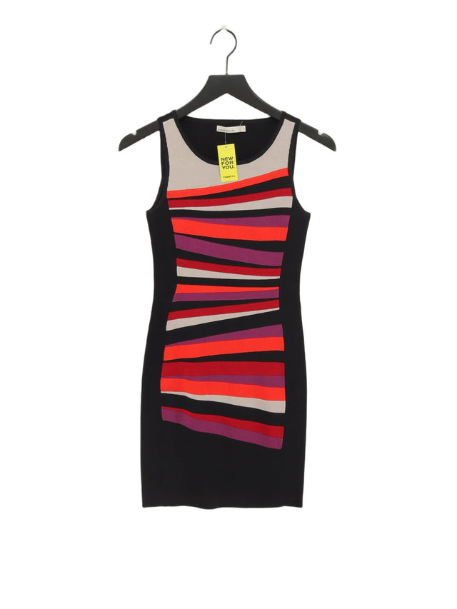 Karen Millen Women's Midi Dress XXS Multi Viscose with Elastane, Polyamide