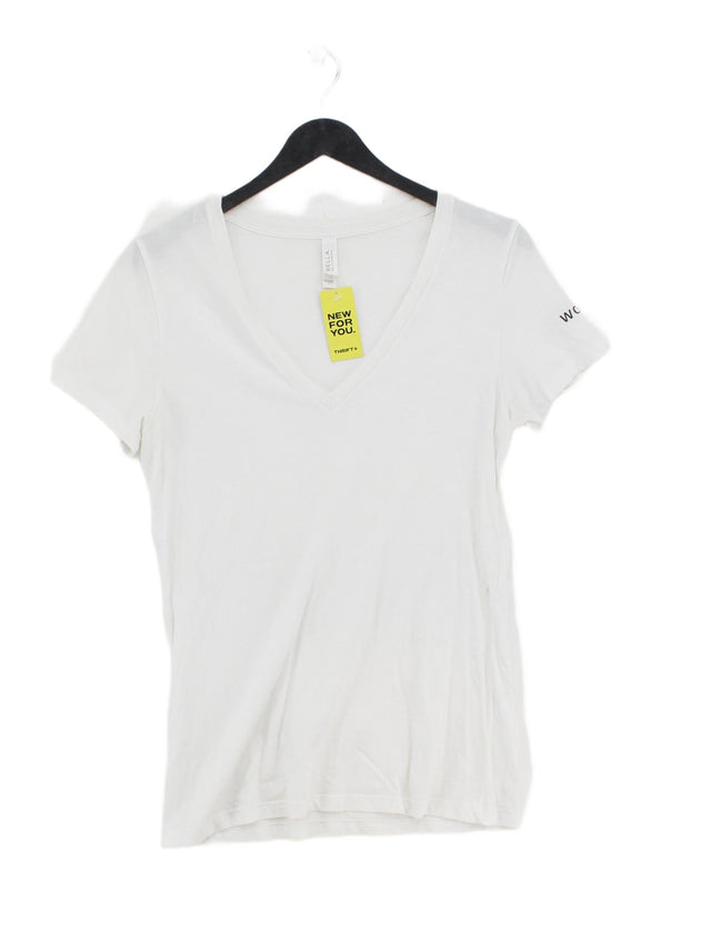 Bella Women's T-Shirt L White 100% Cotton