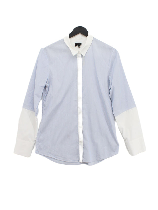 Theory Men's Shirt M White Cotton with Nylon