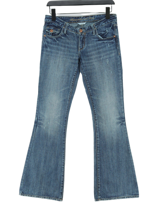 Abercrombie & Fitch Women's Jeans W 24 in Blue 100% Cotton