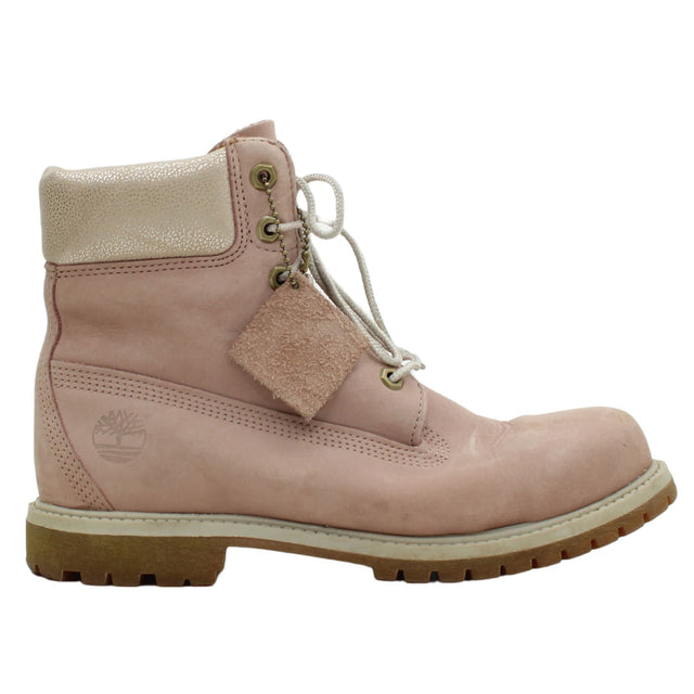 Timberland Women's Boots UK 3 Pink 100% Other